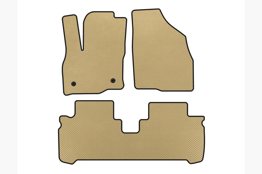 Chevrolet Bolt 2016-2023 Alfombrillas EVA (Beige) Image