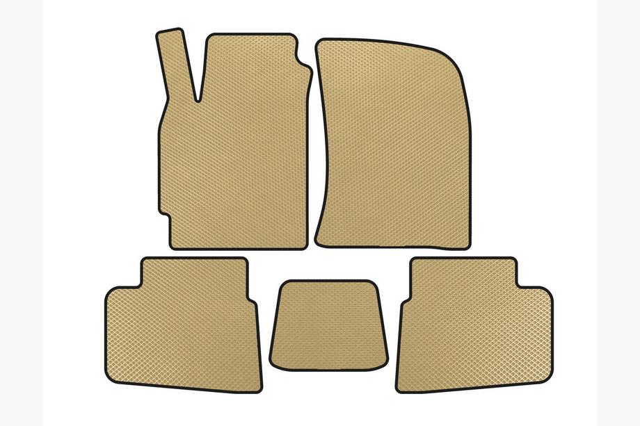 Chevrolet Evanda 2000-2006 Alfombrillas EVA (Beige) Image