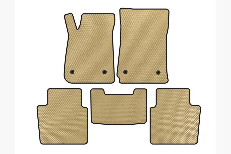 Chevrolet Impala 2013-2020 Alfombrillas EVA (SD, Beige) Image