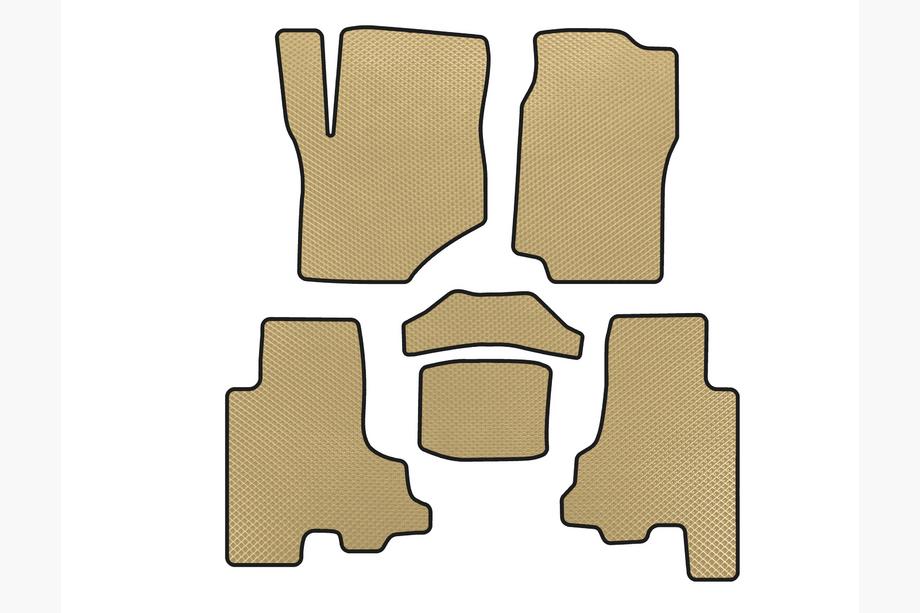 Chevrolet Trailblazer 2002-2012 Alfombrillas EVA (Beige) Image