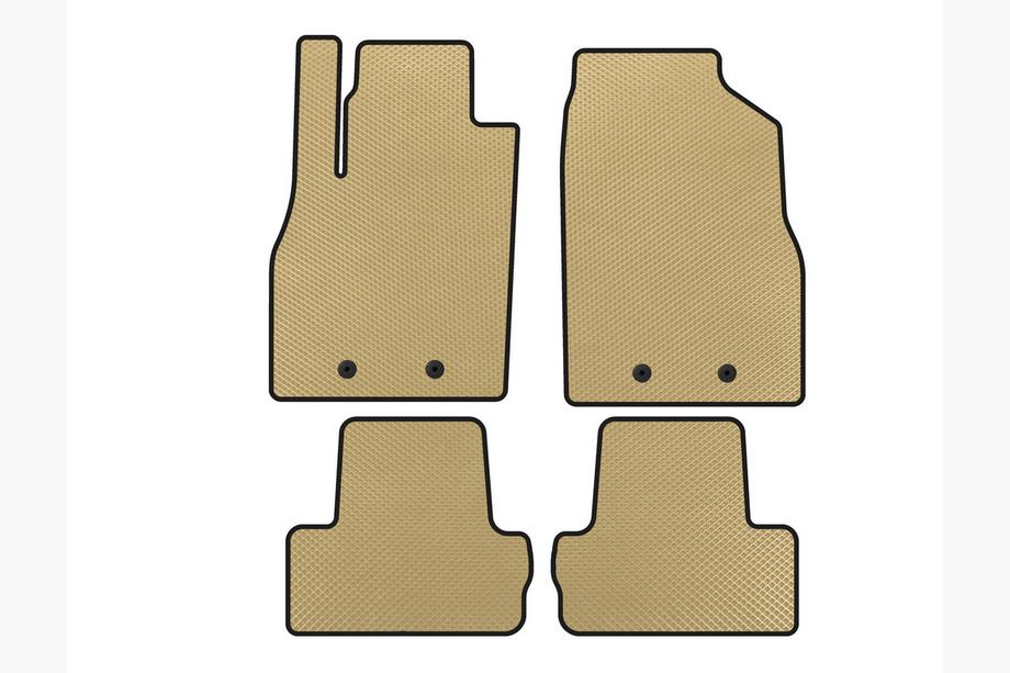 Chevrolet Volt 2010-2016 Alfombrillas EVA (Beige) Image