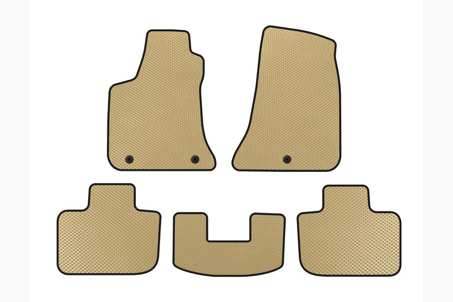 Chrysler C300 2011-2023 Alfombrillas EVA V1 (Beige) Image