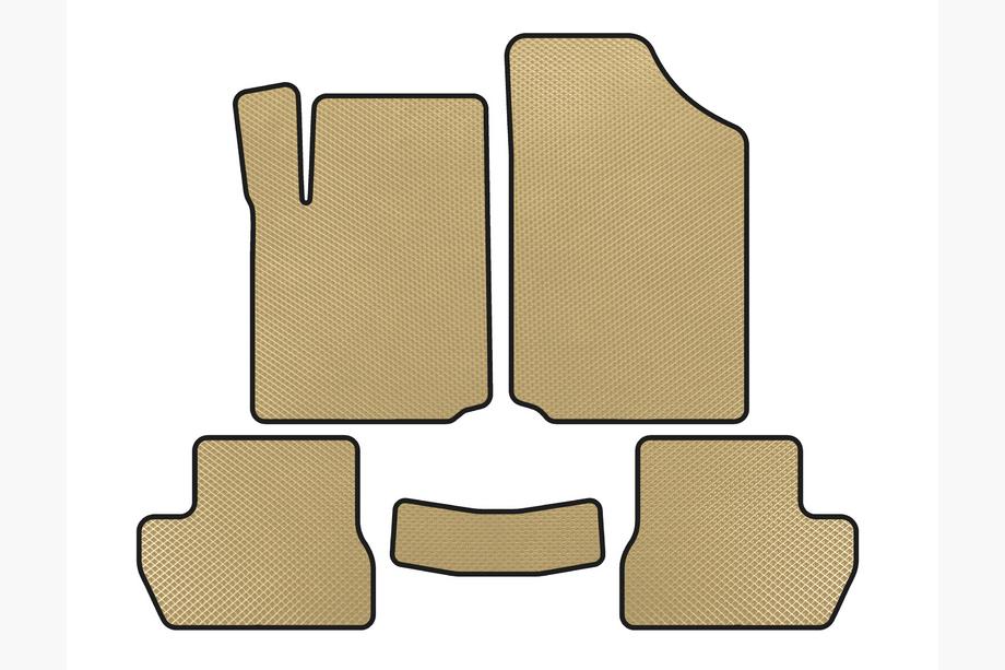 Citroen C-2 2003-2009 Alfombrillas EVA (Beige) Image