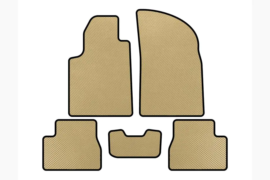 Citroen C-3 2002-2009 Alfombrillas EVA (Beige) Image