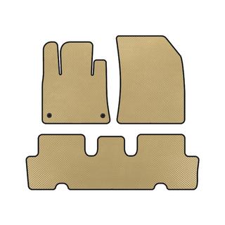 Alfombrillas EVA V1 (2 Filas, Beige) Citroen C-4 Picasso 2013–2022