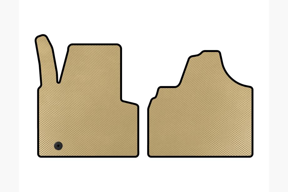 Citroen Jumpy 2007–2017 Alfombrillas EVA (Beige) Image