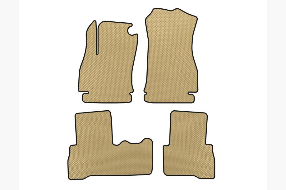 Citroen Nemo 2007-2017 Alfombrillas EVA (Beige) Image