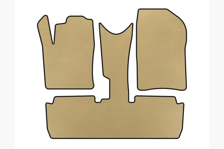 Citroen Xsara Picasso 1999-2012 Alfombrillas EVA (Pre-Restyling, Beige) Image