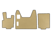 DAF XF95 2002-2006 Alfombrillas EVA (Beige) foto 1