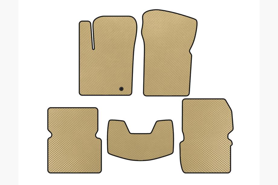 Dodge Avenger 2007-2014 Alfombrillas EVA (Beige) Image