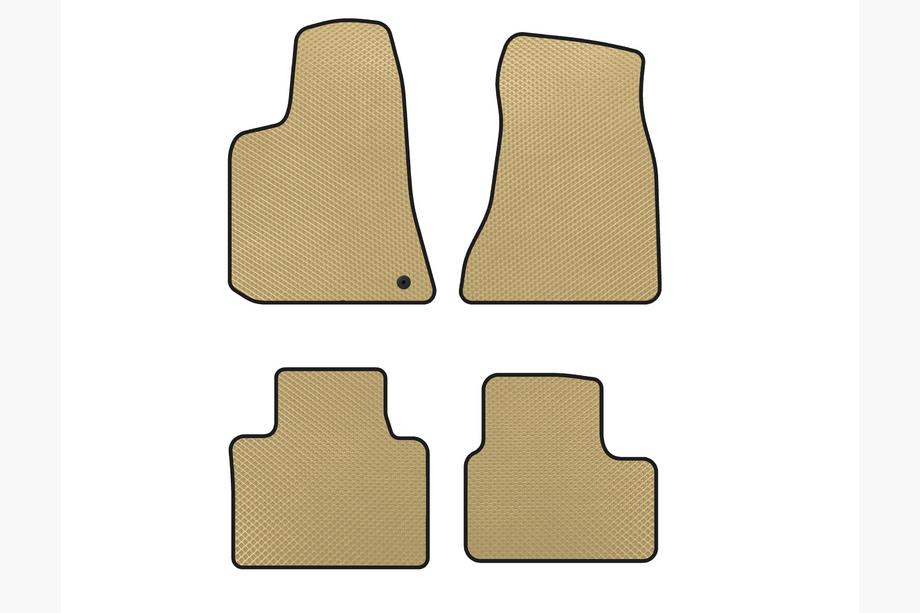 Dodge Charger 2005-2010 Alfombrillas EVA (2005-2010, Beige) Image