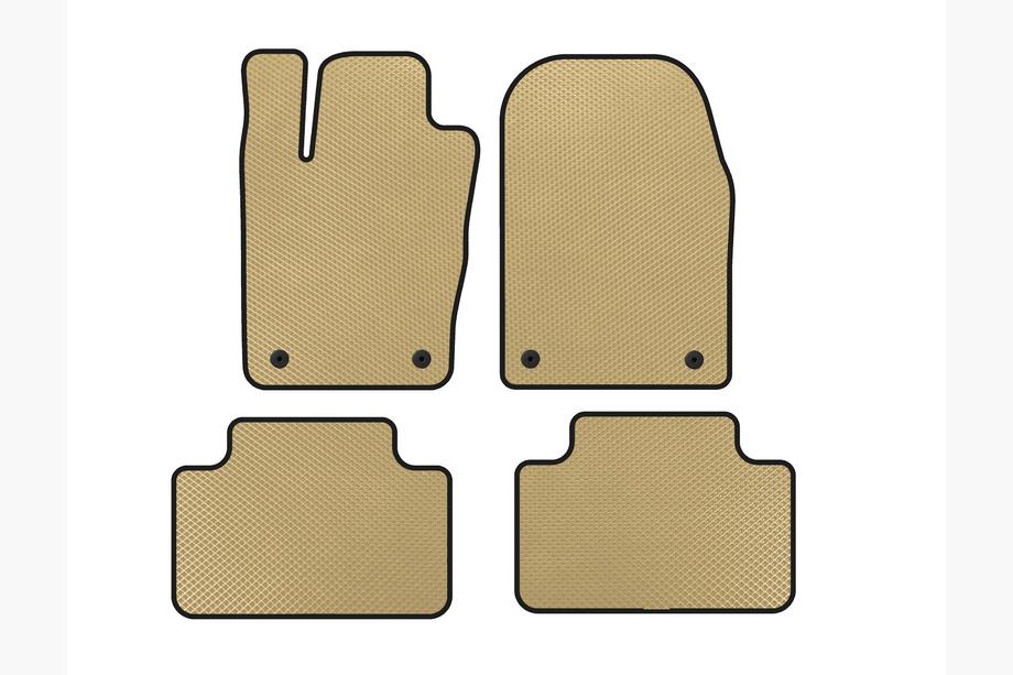Dodge Durango 2010- Alfombrillas EVA (Beige) Image