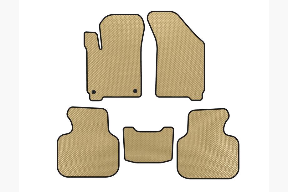 Dodge Journey 2008-2020 Alfombrillas EVA (2008-2011, Beige) Image