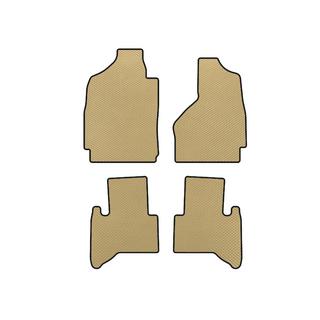 Alfombrillas EVA (2002-2009, Beige) Dodge RAM (DR/DH/D1/DC/DM) 2002–2009