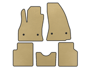 Fiat 500/500L 2013-2022 Alfombrillas EVA (para 500L, Beige) foto 1