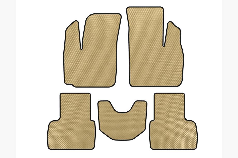 Fiat Doblo I 2001-2005 Alfombrillas EVA (Beige) Image