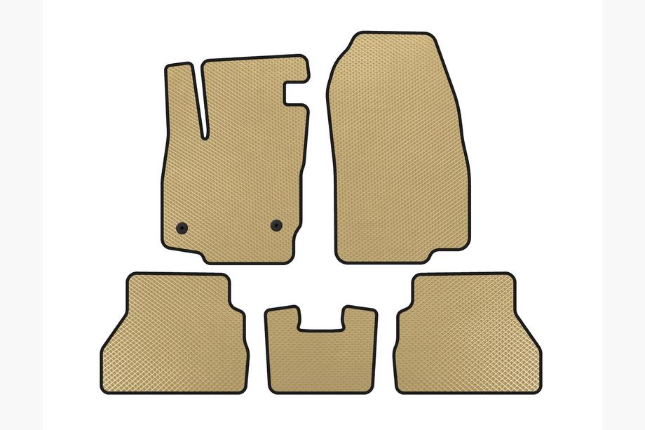 Ford B-Max 2012-2017 Alfombrillas EVA (Beige) Image