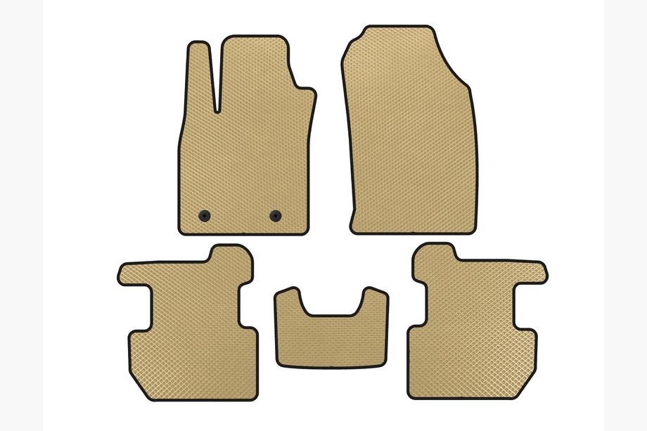 Ford Ecosport 2013-2022 Alfombrillas EVA (2018-2022, Beige) Image