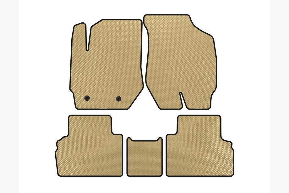 Ford Escape 2008-2013 Alfombrillas EVA (Beige) Image