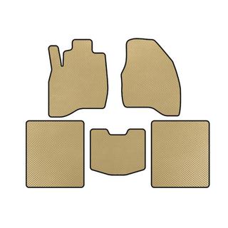 Alfombrillas EVA (2015-2019, 5 plazas, Beige)