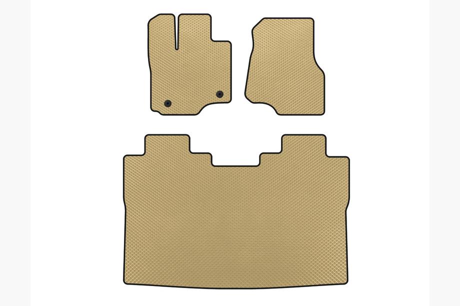Ford F-150 2014-2021 Alfombrillas EVA (Raptor, Beige) Image