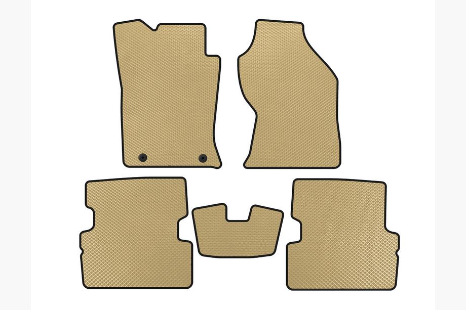 Ford Focus I 1998-2005 Alfombrillas EVA (2001-2005, SW, Beige) Image
