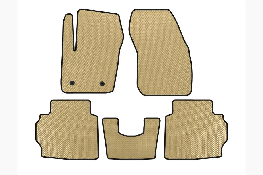 Ford Mondeo 2014-2022 Alfombrillas EVA (LB, Beige) Image