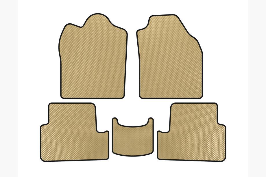 Ford Connect 2010-2013 Alfombrillas EVA (2009-2012, Beige) Image