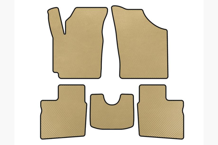 Geely CK-1 2005-2008 Alfombrillas EVA (2005-2009, SD, Beige) Image