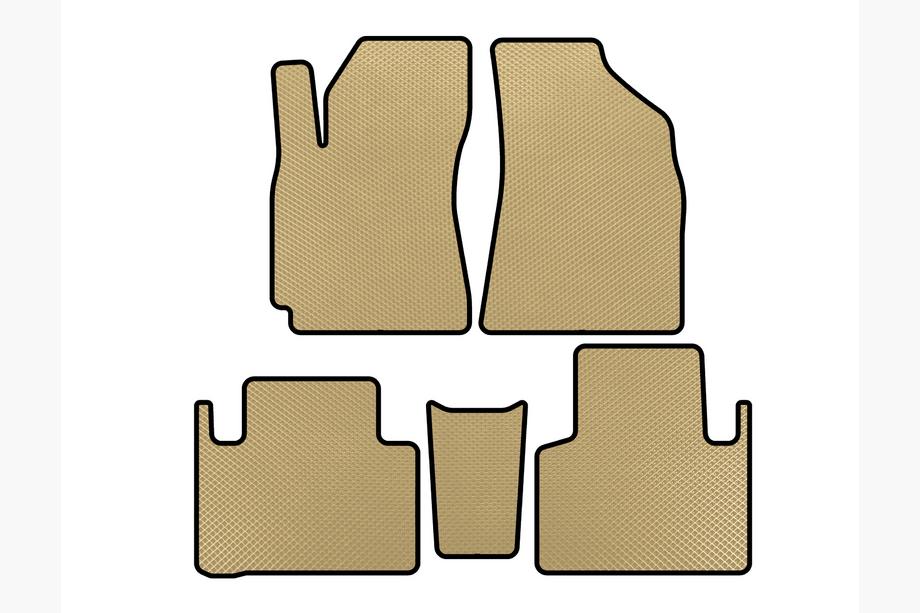 Geely Emgrand X7 2011- Alfombrillas EVA (Beige) Image