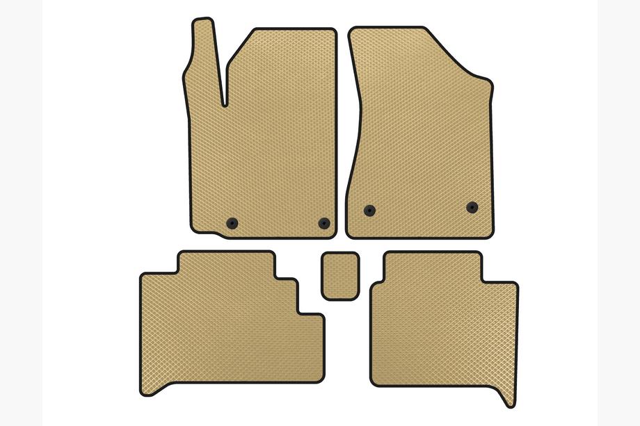 Geely GC-5 2010-2015 Alfombrillas EVA (HB, Beige) Image