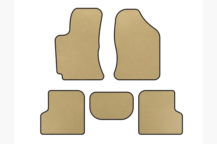 Geely SL 2011- Alfombrillas EVA (Beige) Image