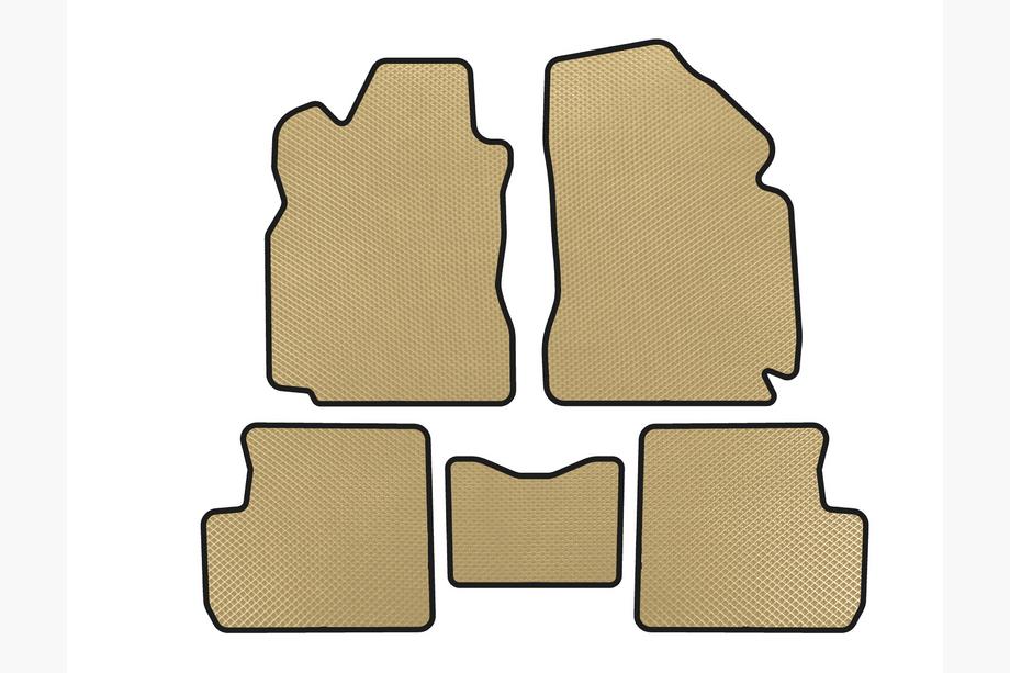 GreatWall Haval M4 2012-2021 Alfombrillas EVA (Beige) Image