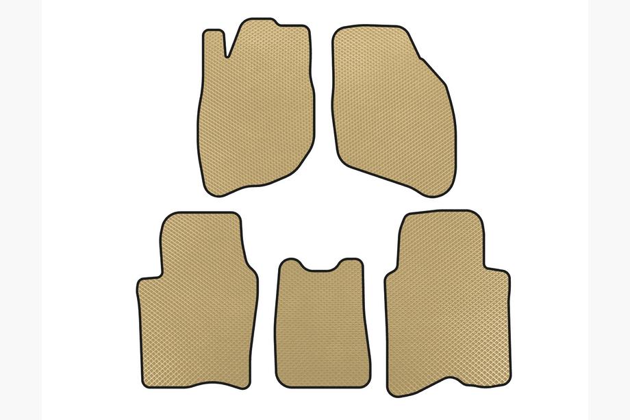 Honda City 2002-2008 Alfombrillas EVA (SD, Beige) Image
