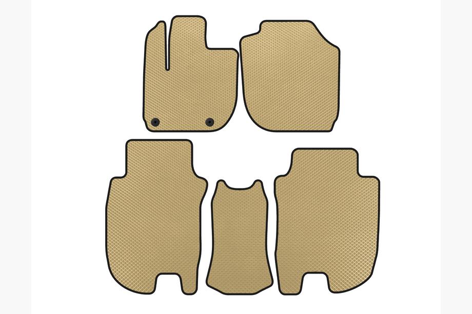 Honda HR-V 2014-2021 Alfombrillas EVA (Beige) Image