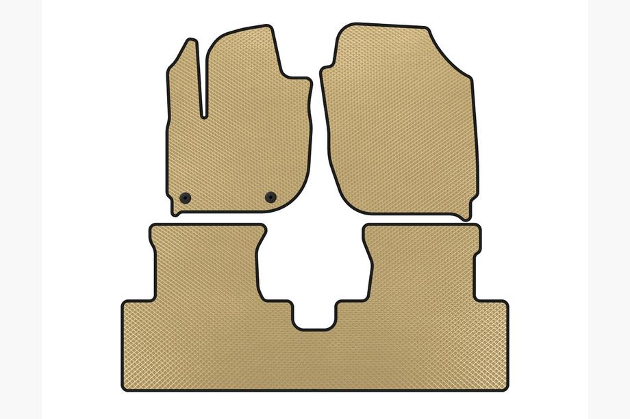 Honda X-NV/Ciimo X-NV 2019- Alfombrillas EVA (Electro, Beige) Image
