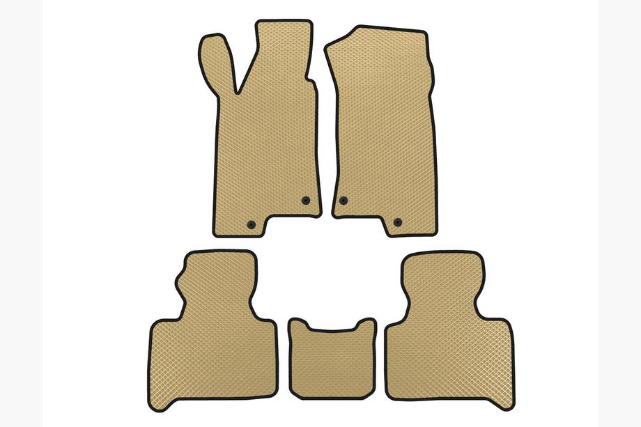 Hummer H3 2005-2010 Alfombrillas EVA (Beige) Image