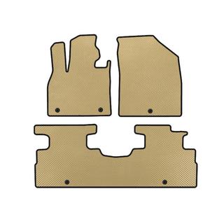 Alfombrillas EVA (2 Filas, 7 Plazas, Beige)