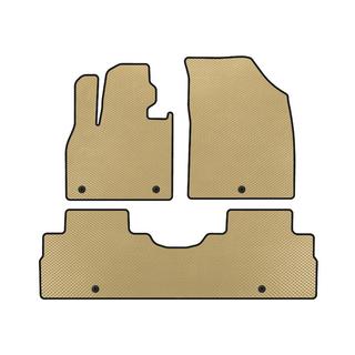 Alfombrillas EVA (2 Filas, 8 Plazas, Beige)
