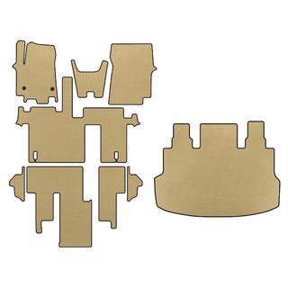 Alfombrillas EVA (interior completo, 1+1, 5/9 plazas, Beige)