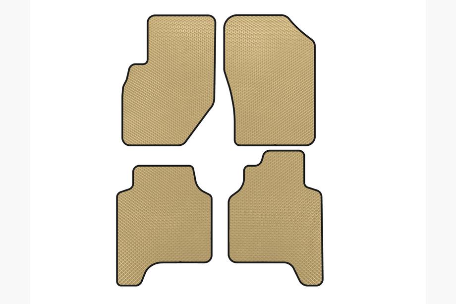 Hyundai Terracan 2001-2007 Alfombrillas EVA (Beige) Image