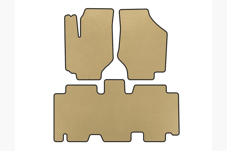 Hyundai Trajet 2000-2007 Alfombrillas EVA (Beige) Image