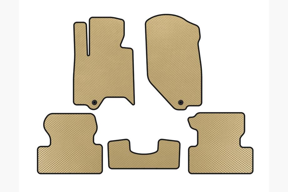 Infiniti QX50 2007-2013 Alfombrillas EVA (Beige) Image