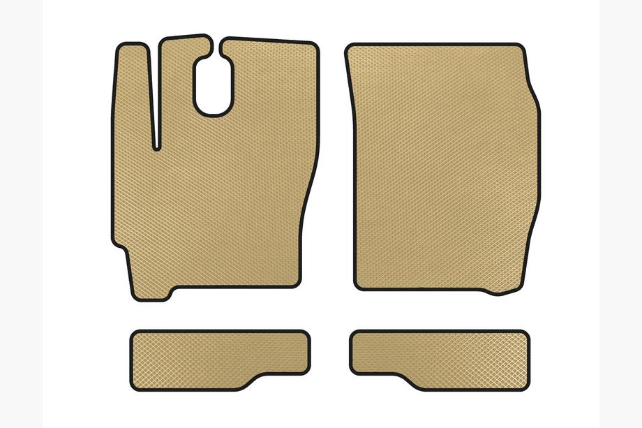 Iveco Eurocargo 2002-2008 Alfombrillas EVA (Beige) Image