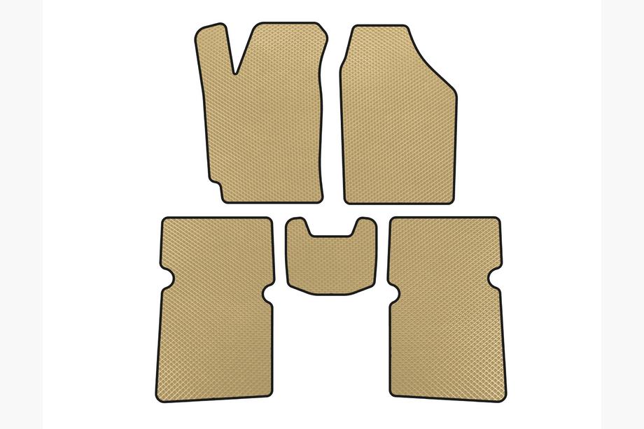 JAC J5 2011-2019 Alfombrillas EVA (SD, Beige) Image