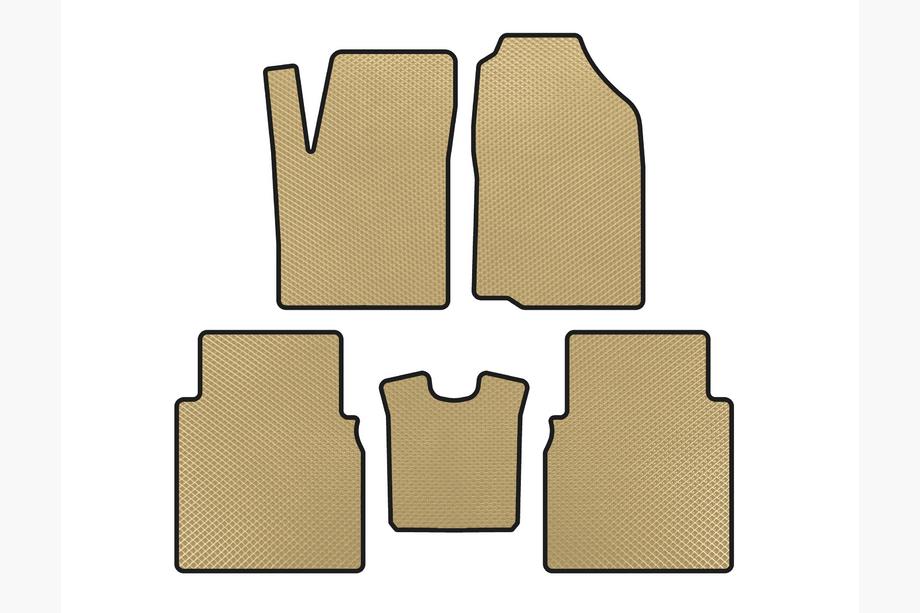 JAC J6 2011-2019 Alfombrillas EVA (Beige) Image