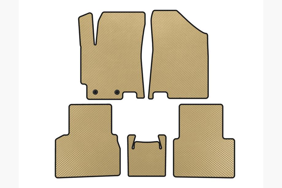 JAC J7 2018- Alfombrillas EVA (Beige) Image