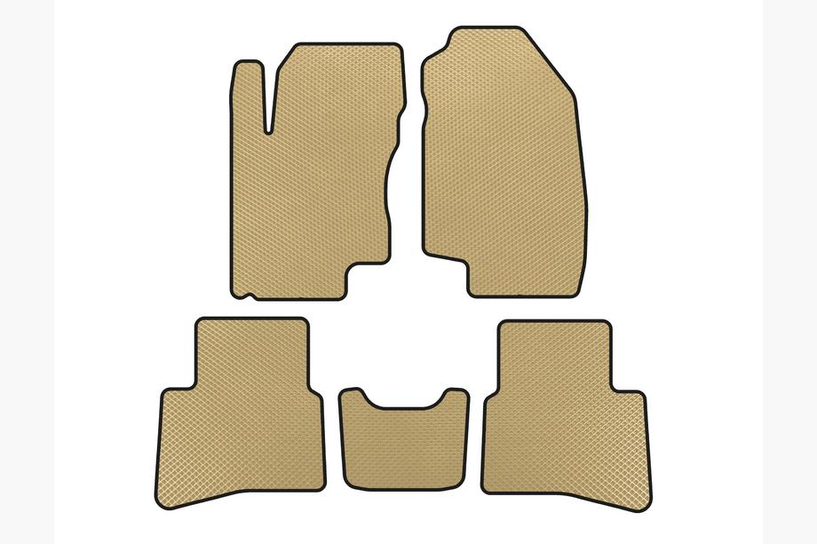 JAC S3 2014- Alfombrillas EVA (Beige) Image