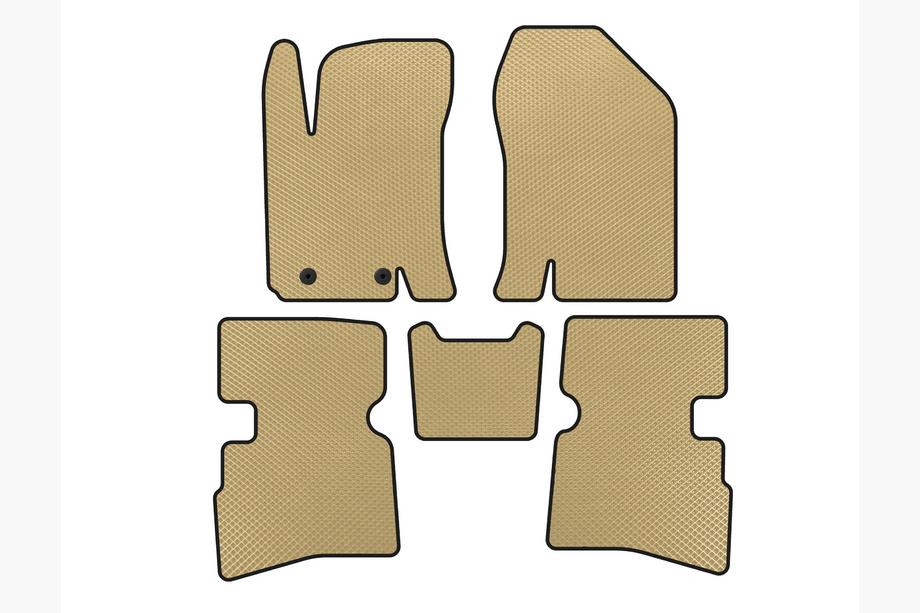 JAC S4 2018- Alfombrillas EVA (Beige) Image