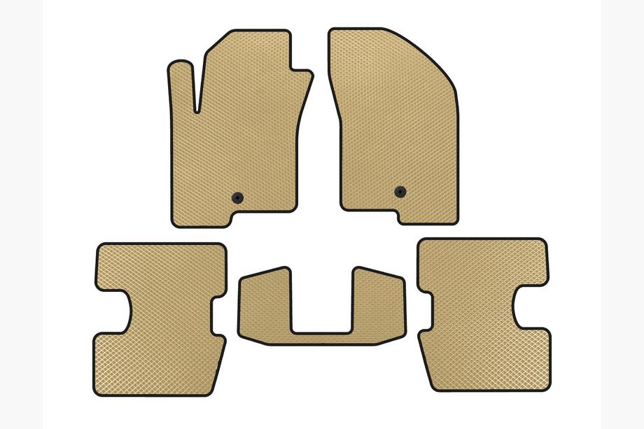Jeep Patriot 2007-2016 Alfombrillas EVA (Beige) Image